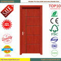 Simple Wood Door Wood Bedroom Door Machine PVC Door